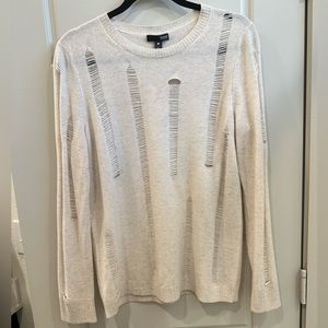Aqua cashmere sweater